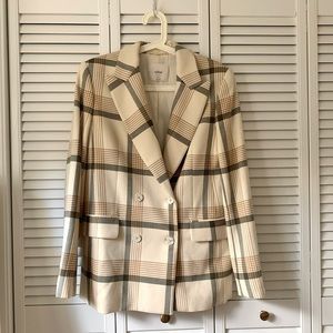 Wilfred Margaux Blazer Plaid Oversized